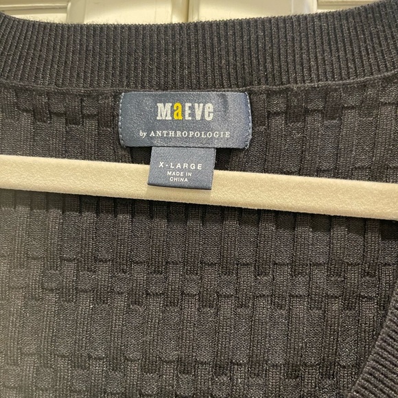 Maeve sheer sleeve sweater XL new without tags - Picture 5 of 6